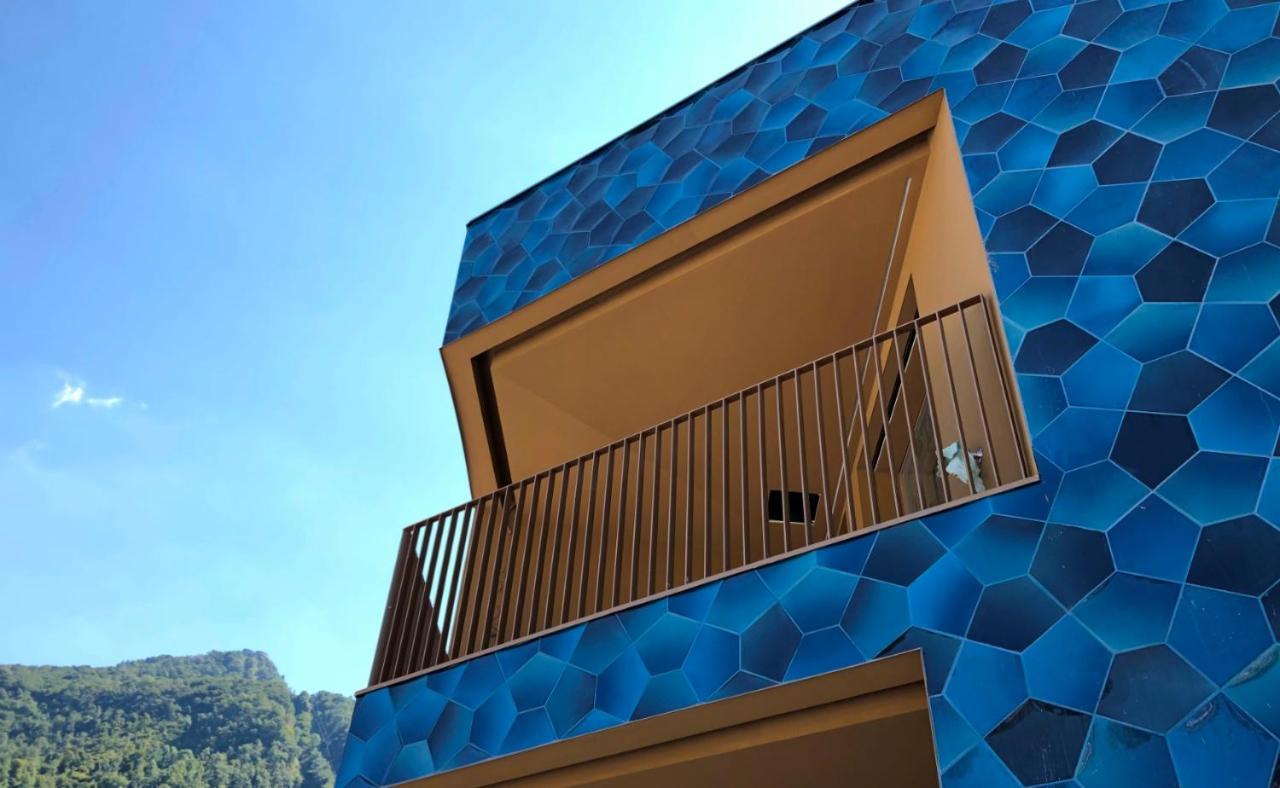 Ferienwohnung Laveno Bagian luar foto